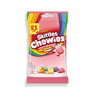Skittles Chewies No Shell Fruits UK
